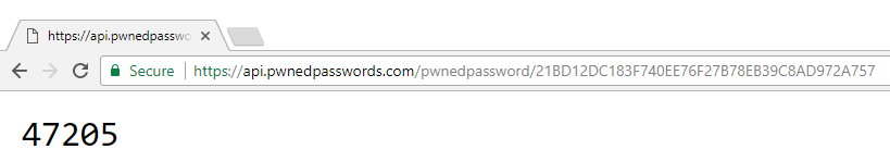 Password Search by Hash